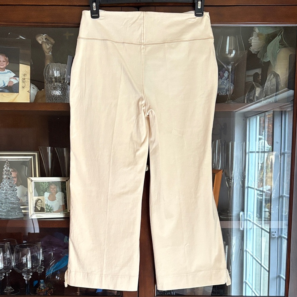 NWT Lysse Knit Denim Wide Leg Pants L - Picture 7 of 14